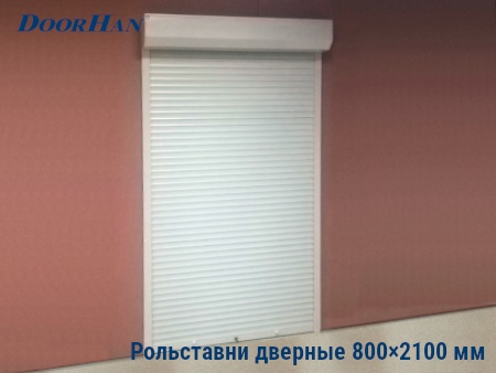 Рольставни на двери 800×2100 мм в Кемеровской области от 28077 руб.